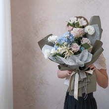 Load image into Gallery viewer, 繡球花束 玫瑰花束 
