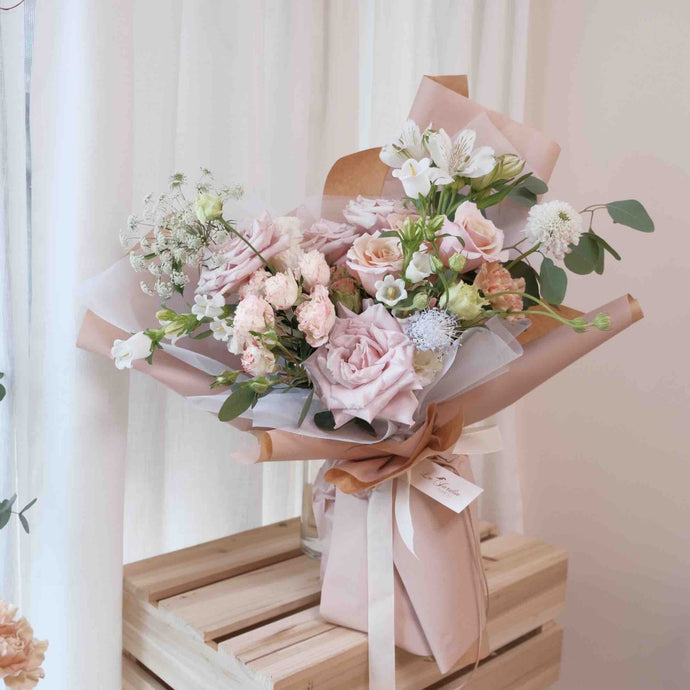 求婚花束 玫瑰花束 花束 花材 韓式 情人節