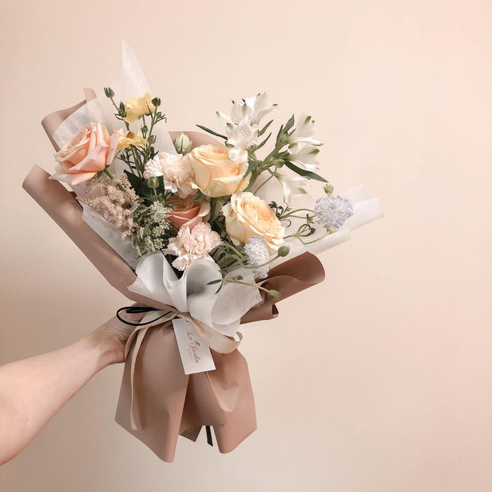 生日花束 玫瑰花束 花束 花材 韓式 情人節