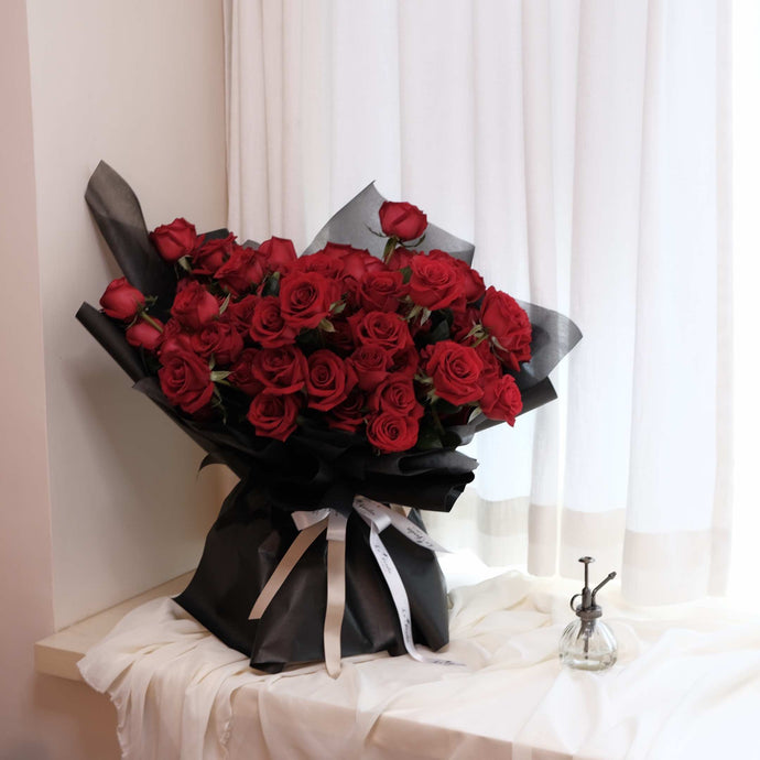 求婚花束 紅玫瑰花花束 花束 花材  求婚 紅玫瑰花